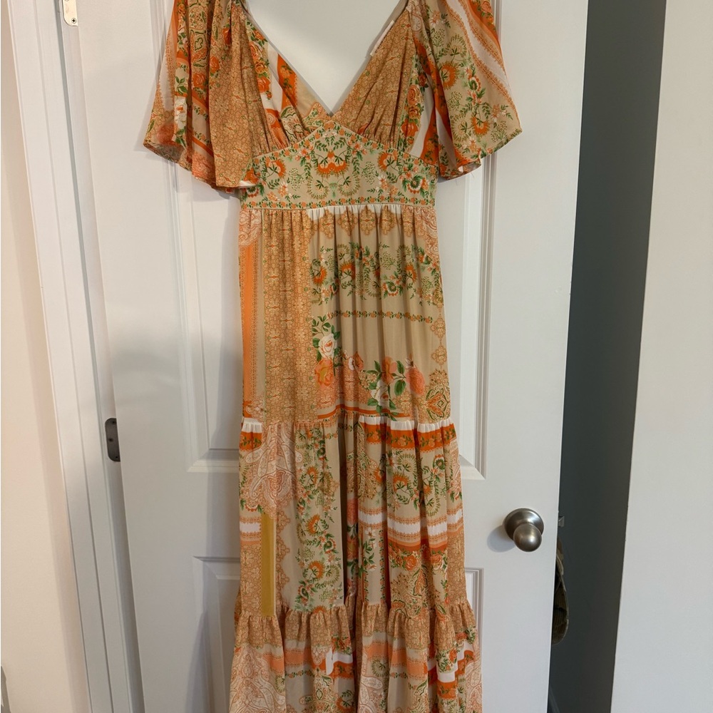 Baltic Born Floral Martina Maxi Dress